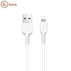 Кабель USB A - Lightning Hoco X20 3.0 м, провод USB 2.0 - Lightning  for Apple iPhone, белый цена и информация | Hoco Телефоны и аксессуары | hansapost.ee