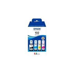 EPSON 102 EcoTank 4-colour Multipack цена и информация | Картриджи для струйных принтеров | hansapost.ee