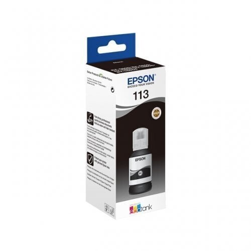 EPSON 113 EcoTank Pigment Black ink цена и информация | Tindiprinteri kassetid | hansapost.ee