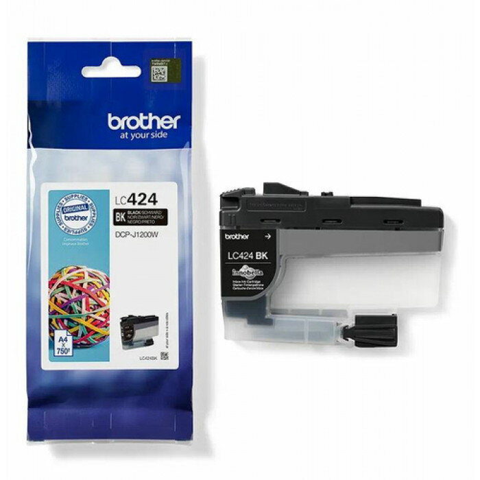 Brother LC424BK, must цена и информация | Tindiprinteri kassetid | hansapost.ee