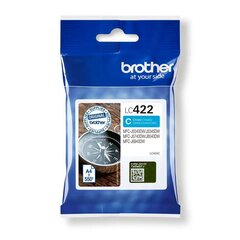 Brother LC422C, sinine hind ja info | Tindiprinteri kassetid | hansapost.ee