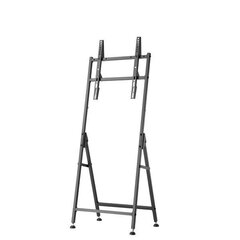 NEWSTAR FLAT SCREEN FLOOR STAND (HEIGHT: 108 CM) 32-55 BLACK цена и информация | Охлаждающие подставки и другие принадлежности | hansapost.ee