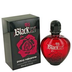 Naiste parfüüm Paco Rabanne Black Xs For Her EDT (80 ml) hind ja info | Paco Rabanne Parfüümid, lõhnad ja kosmeetika | hansapost.ee