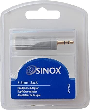 Headphone adapter SINOX SXA446 цена и информация | Mobiiltelefonide kaablid | hansapost.ee
