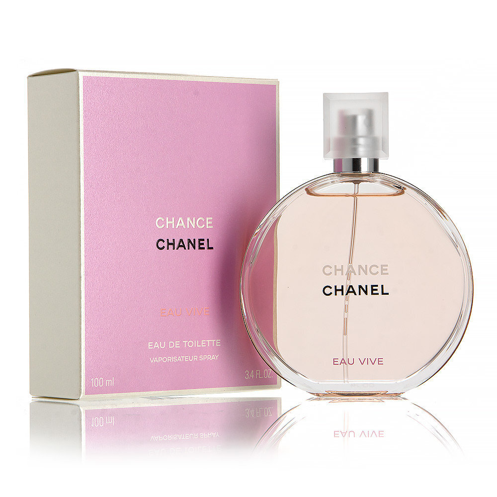 Naiste parfüüm Chance Eau Vive Chanel EDT: Maht - 100 ml цена и информация | Parfüümid naistele | hansapost.ee