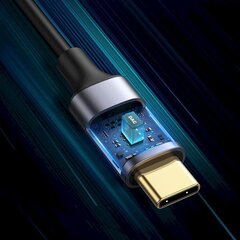Ugreen USB Type C (male) - 2RCA (male) audio cable 1,5m gray (20193 CM451) цена и информация | Borofone 43757-uniw | hansapost.ee