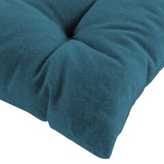 Стеганая подушка для стула Douceur d'Intérieur Mistral, зеленовато-синяя, 40x40 см цена и информация | Декоративные подушки и наволочки | hansapost.ee