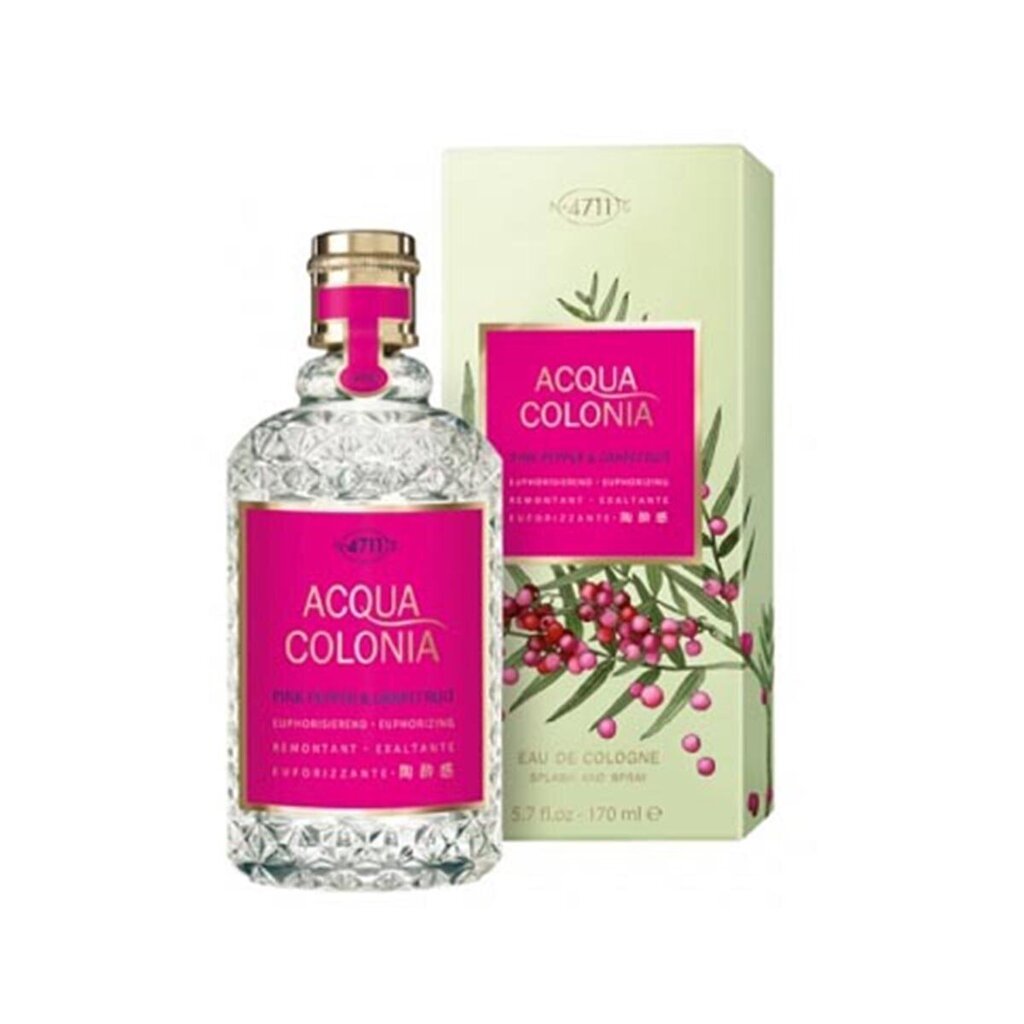 Kölnivesi 4711 Acqua Colonia Pink Pepper & Grapefruit EDC naistele/meestele, 170ml hind ja info | Parfüümid naistele | hansapost.ee