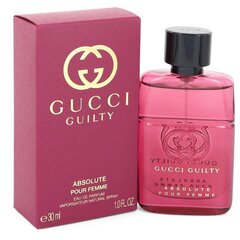 Parfüümvesi Gucci Guilty Absolute EDP naistele, 30 ml hind ja info | Gucci Parfüümid, lõhnad ja kosmeetika | hansapost.ee