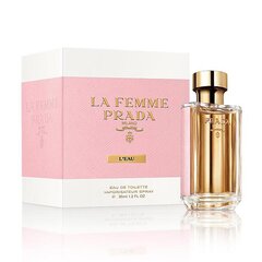 Tualettvesi Prada La Femme L'Eau EDT naistele 35 ml цена и информация | Женские духи | hansapost.ee