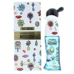 Tualettvesi Moschino Cheap and Chic So Real EDT naistele 30 ml hind ja info | Moschino Parfüümid, lõhnad ja kosmeetika | hansapost.ee