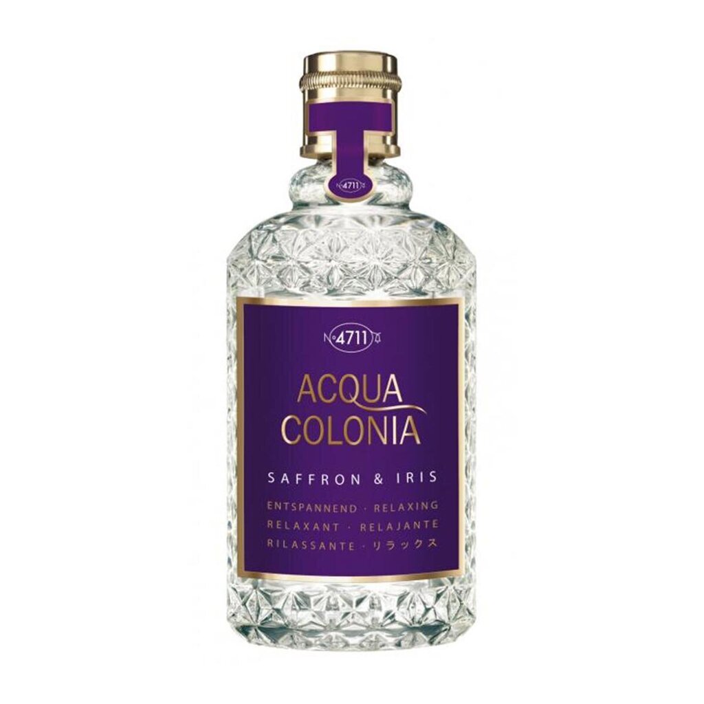 Kölnivesi 4711 Acqua Colonia Saffron Iris EDC naistele/meestele 170 ml цена и информация | Parfüümid naistele | hansapost.ee