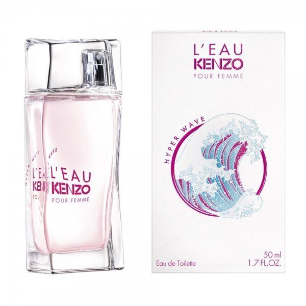 Tualettvesi Kenzo L'Eau Kenzo Hyper Wave EDT naistele 50 ml цена и информация | Parfüümid naistele | hansapost.ee