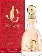 Jimmy Choo I Want Choo EDP naistele 60 ml price and information | Perfumes for women | hansapost.ee