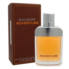 Tualettvesi Davidoff Adventure EDT meestele 50 ml hind ja info | Parfüümid meestele | hansapost.ee