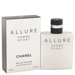 Туалетная вода Chanel Allure Homme Sport EDT для мужчин, 50 мл цена и информация | Духи для Него | hansapost.ee