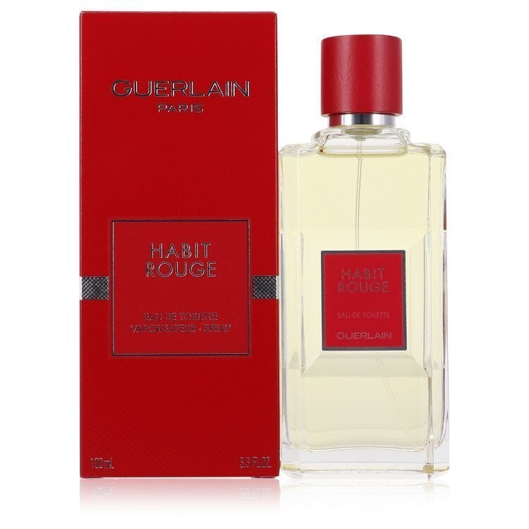 Guerlain Habit Rouge EDT meestele 100 ml цена и информация | Parfüümid meestele | hansapost.ee