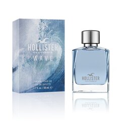 Meeste parfüüm Wave For Him Hollister EDT: Maht - 50 ml цена и информация | Мужские духи | hansapost.ee