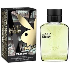 Tualettvesi Playboy My Vip Story EDT meestele 60 ml hind ja info | Playboy Parfüümid, lõhnad ja kosmeetika | hansapost.ee
