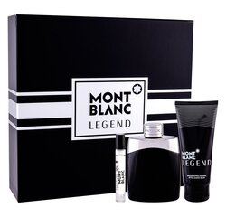 Komplekt Mont Blanc Legend meestele: tualettvesi EDT 100 ml + 7.5 ml + raseerimisjärgne palsam 100 ml hind ja info | Parfüümid meestele | hansapost.ee