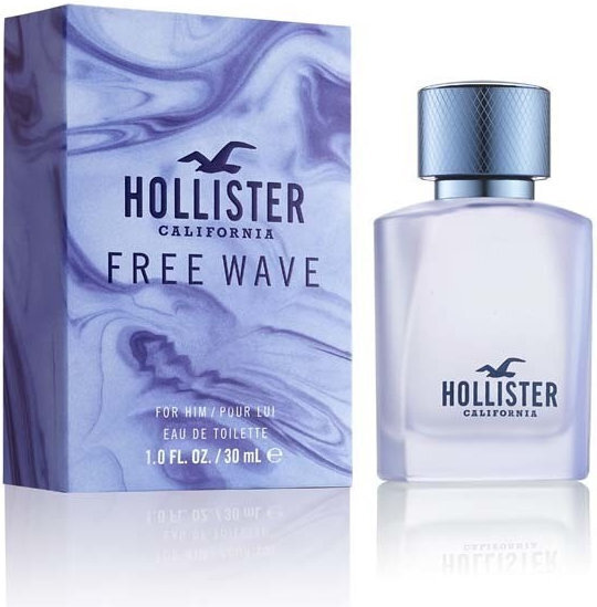 Tualettvesi meestele Hollister Free Wave EDT, 30 ml hind ja info | Parfüümid meestele | hansapost.ee
