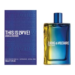 Мужская парфюмерия This is Love Lui Zadig & Voltaire (100 ml) цена и информация | Мужские духи | hansapost.ee