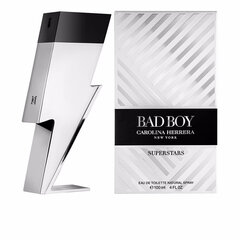 Meeste parfüüm Carolina Herrera Bad Boy Superstars EDP (100 ml) hind ja info | Parfüümid meestele | hansapost.ee