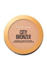 Päikese- ja kontuurpuuder Maybelline New York City Bronze 8 g price and information | Päikesepuudrid ja põsepunad | hansapost.ee