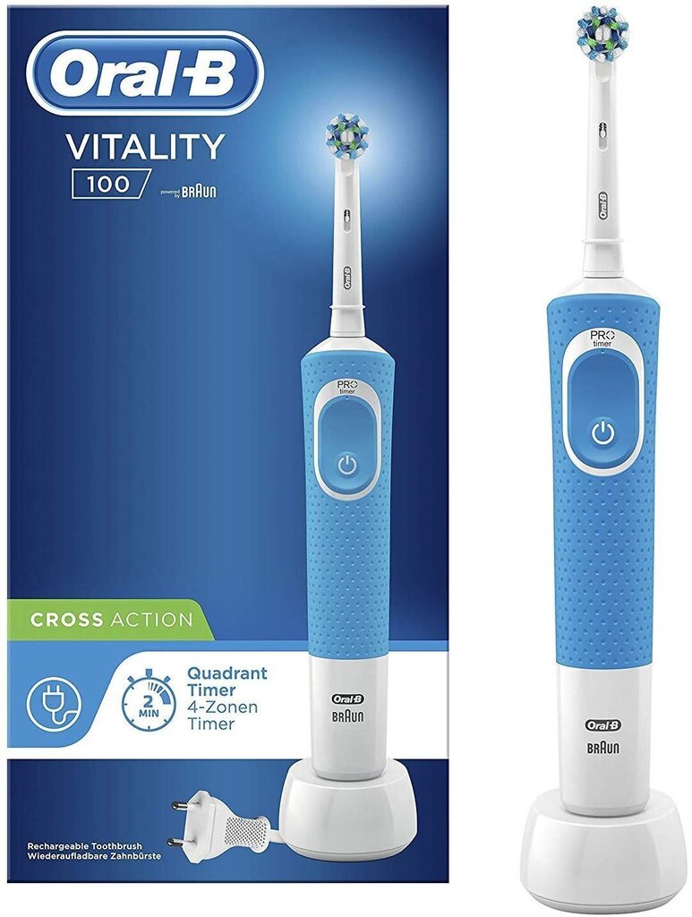 Oral-B Vitality 100 цена и информация | Elektrilised hambaharjad | hansapost.ee