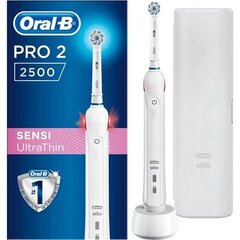 Oral-B Pro 2 2500 Sensi UltraThin цена и информация | Электрические зубные щетки | hansapost.ee