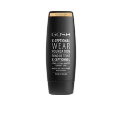 Jumestuskreem Gosh X-Ceptional Wear Make-up 35 ml, 16 Golden hind ja info | Jumestuskreemid ja puudrid | hansapost.ee