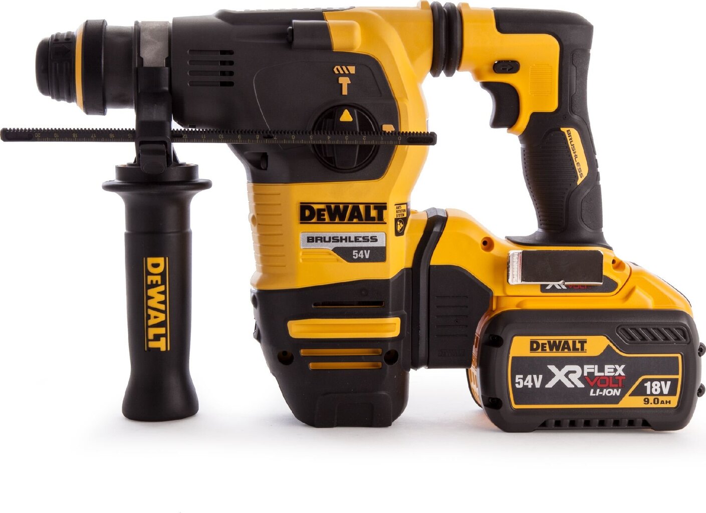 Perforatoris DeWALT SDS-Plus 54V 3,5J 2 x 9Ah DCH333X2 цена и информация | Lööktrellid | hansapost.ee