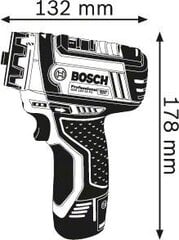 Аккумуляторная дрель-шуруповерт Bosch GSR Professional цена и информация | Дрели и шуруповёрты | hansapost.ee