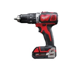 Аккумуляторная ударная дрель-шуруповерт MILWAUKEE M18 BPD-202C цена и информация | Дрели и шуруповёрты | hansapost.ee