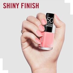 Küünelakk Rimmel 60 Seconds Super Shine 8 ml, 262 цена и информация | Лаки для ногтей, укрепители для ногтей | hansapost.ee