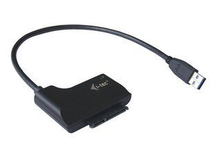 Адаптер I-TEC SATA в USB 3.0, с блоком питания цена и информация | Адаптеры, USB-разветвители | hansapost.ee