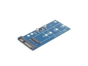 Gembird - Адаптер mini SATA -> M.2 NGFF 1,8 '' цена и информация | Адаптеры и USB-hub | hansapost.ee