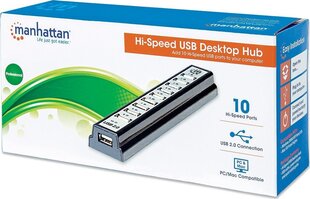 Manhattan 161572 цена и информация | Адаптеры и USB-hub | hansapost.ee