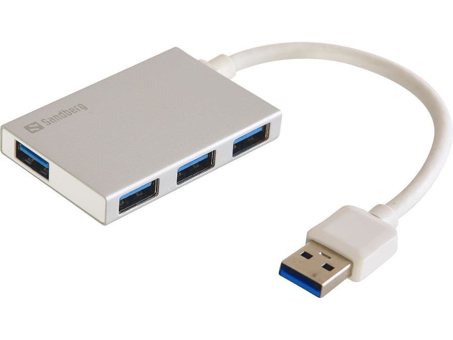 Kontsentraator Sandberg 133-88, Hub - USB цена и информация | USB adapterid ja jagajad | hansapost.ee