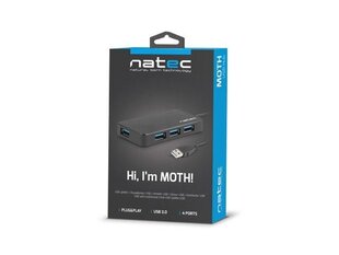 NATEC NHU-1342 цена и информация | Адаптеры и USB-hub | hansapost.ee