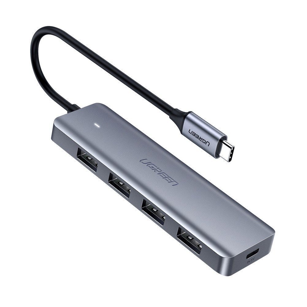 Rummu Ugreen CM219 USB 3.0, USB-C, mikro-USB, hall цена и информация | USB adapterid ja jagajad | hansapost.ee