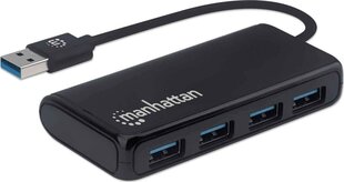 Manhattan 164900 цена и информация | Адаптеры и USB-hub | hansapost.ee