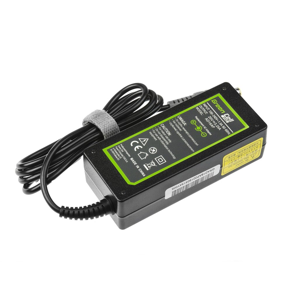 Green Cell Pro 20V, 65W, 3.25A hind ja info | Sülearvuti laadijad | hansapost.ee