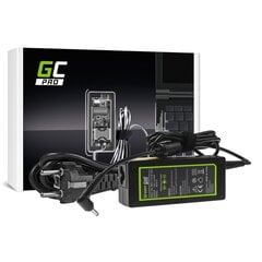 Green Cell Pro 19В, 65Вт, 3.42A цена и информация | Зарядные устройства для ноутбуков	 | hansapost.ee