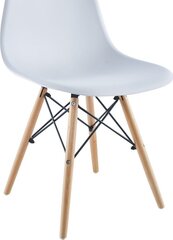 Valged toolid Saska Garden, 2 tk hind ja info | Köögitoolid, söögitoolid | hansapost.ee