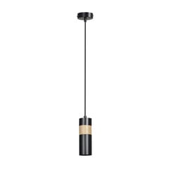 Emibig подвесной светильник Akari Black 1 цена и информация | Потолочный светильник, 38 x 38 x 24 см | hansapost.ee