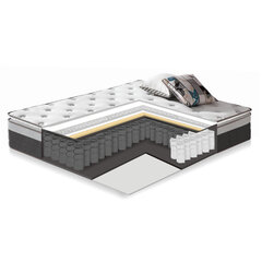 Кровать NATALIA 1-ящик, с матрасом HARMONY TOP (86864) 160x200см, без матраса, обивка из мебельного текстиля, цв цена и информация | Кровати | hansapost.ee