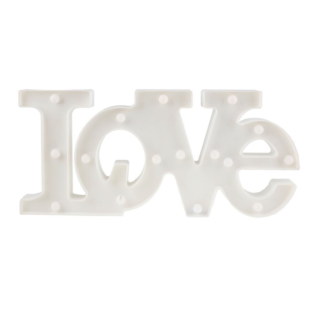 Eco-Light LED valgusti Love hind ja info | Laualambid | hansapost.ee