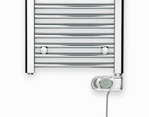 Elektriline vannitoa radiaator Zehnder Aura PBECZ-120-50/MQ, 120x50 cm, kroomi värvi hind ja info | Zehnder Vannitoasisustus | hansapost.ee