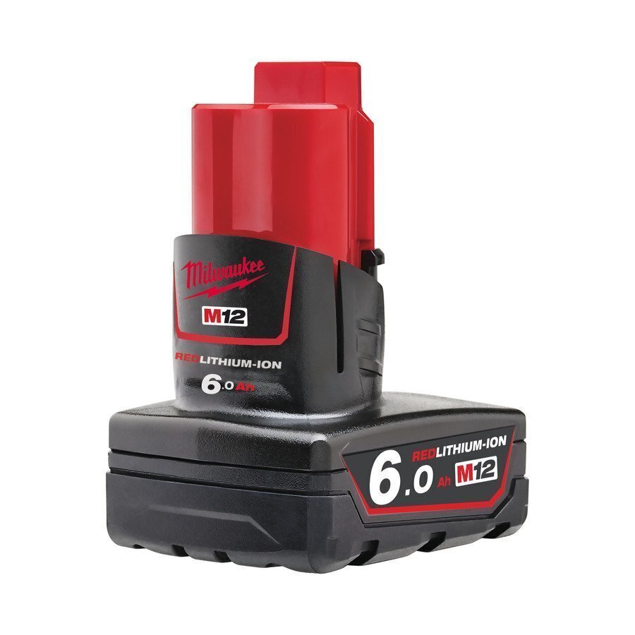 Aku Milwaukee M12B6; 12 V; 6,0 Ah; Li-ion hind ja info | Akutrellid, puurid ja kruvikeerajad | hansapost.ee